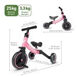 besrey 5-in-1 Balance Trike for Kids 1-4