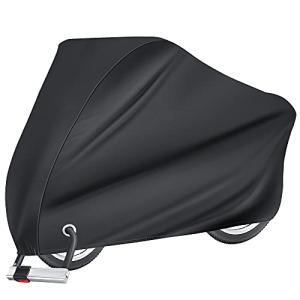 Waterproof Electric Bike Cover with Lock Hole, XL