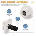 AICEL RV City Water Inlet Connector - Black