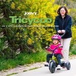 Joovy Tricycoo Foldable Toddler Tricycle with Push Handle