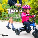 Joovy Tricycoo Foldable Toddler Tricycle with Push Handle
