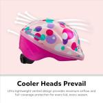 Schwinn Kids' Helmet for Bikes and Scooters, Pink