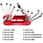 NAMUCUO 10-in-1 Bike Repair Tool Kit