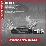 Bike Repair Kit with Pump & Multitool Accessories