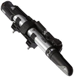 Topeak Mini Morph Pump with Gauge, Black/Silver