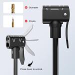 ATVEE Black Electric Bike Pump