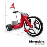Radio Flyer Big Sport Chopper Trike, Red