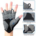 Men's Padded Half-Finger Cycling Gloves