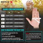 Colorful Night Glow Half Finger Cycling Gloves