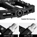 ROCKBROS Lightweight Nylon Fiber Mountain Bike Pedals