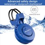 LESOVI 120db Rechargeable Electric Bike Horn - Blue