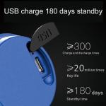 LESOVI 120db Rechargeable Electric Bike Horn - Blue