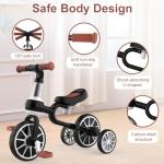 XIAPIA 3-in-1 Tricycle for Kids Ages 2-4