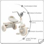 White Electric Tricycle for Kids