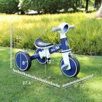LOL-FUN 4-in-1 Toddler Balance Bike