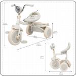 White Electric Tricycle for Kids