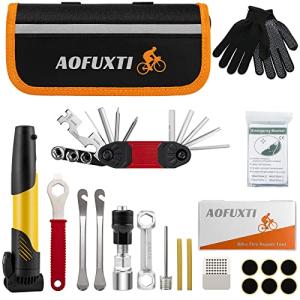 Portable Bike Repair Kit with Mini Pump