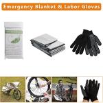 Portable Bike Repair Kit with Mini Pump