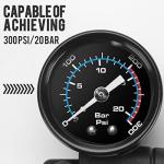 ROCKBROS High-Pressure Bike Pump with Gauge