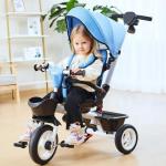 6-in-1 Kids Tricycle with Adjustable Handle