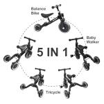 Elantrip 5-in-1 Balance Bike for Toddlers