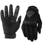 KAIWENDE Full-Finger Motorcycle Gloves - Size L, Black