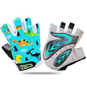 Kids Gel Padded Cycling Gloves for Ages 2-10