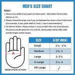 KAIWENDE Full-Finger Motorcycle Gloves - Size L, Black