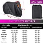 Waterproof Bike Cover for 1-3 Bikes - Durable Protection
