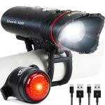500 Lumens Cycle Torch Shark 500 Bike Light Set