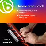 GoBrightz Color-Changing LED Bike Frame Light