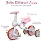 XIAPIA 3-in-1 Kids Electric Bike - Pink