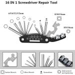 16-in-1 Bike Tire Repair Tool Kit