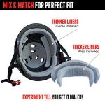 Triple Eight Sweatsaver Helmet for Riding, Black