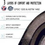 JeeFree Adjustable Gradient Color Helmet for All Ages