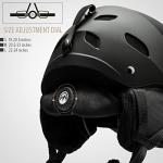 OutdoorMaster Kelvin Ski & Snowboard Helmet - Black