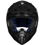 ILM Full Face Adult Dirt Bike Helmet - Matte Black