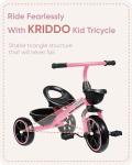 KRIDDO Kids Trike for Ages 2 to 4