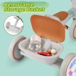 Colorful Lighting Tricycle for Kids Aged 2-5