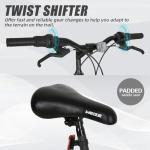WEIZE Electric Mountain Bike with Adjustable Seat