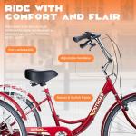 Max4out 7-Speed 3-Wheel Adult Tricycle 26