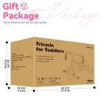 Liberry Pink Toddler Tricycle for Ages 2-4