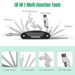 Zacro 18-in-1 Bike Repair Tool Kit