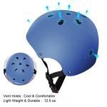 Adjustable Kids Helmet for Ages 3-8 - Blue
