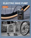 Portable Cordless Air Compressor for Electric Bikes
