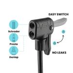 Hycline Foot Pump: 160 PSI for Bikes & More