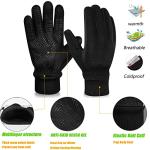 MOREOK Warm Cycling Gloves for Winter Activities