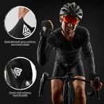 HTZPLOO Half Finger Bike Gloves for Men & Women