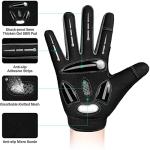 Bikingmoreok Touchscreen Full Finger Cycling Gloves