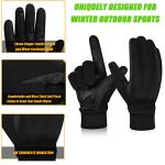 MOREOK Warm Cycling Gloves for Winter Activities